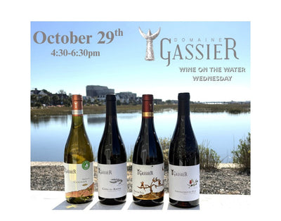 Wine On The Water Wednesday, Featuring Domaine Gassier, with Paul Blondin, Brand Ambassador!