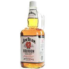 Jim Beam Bourbon White Label 1.75L (PET)